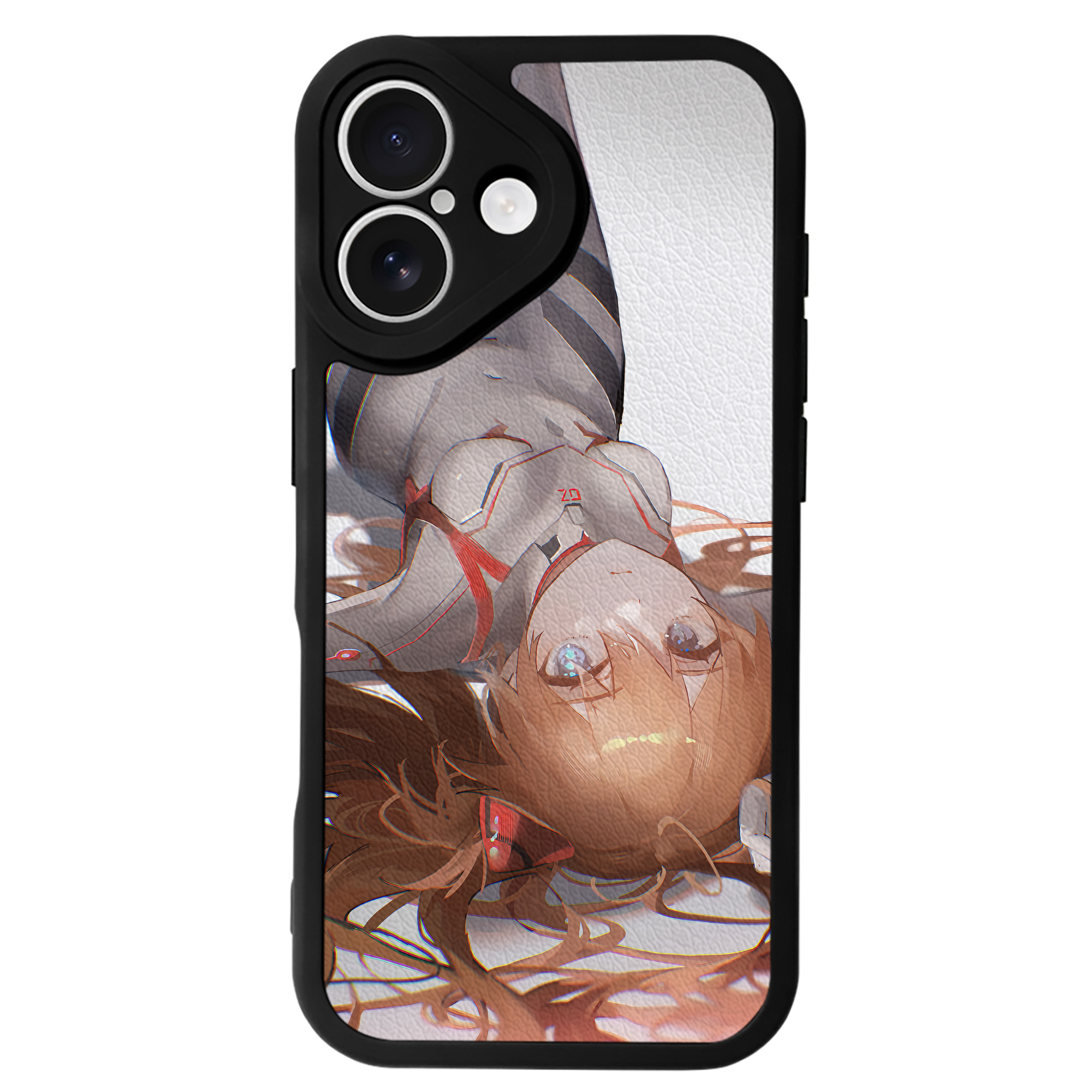 （画像用） EVA 新世紀エヴァンゲリオン 【iPhone 16シリーズ対応】シリコンスマホケース（レザー調） 材質：シリコン